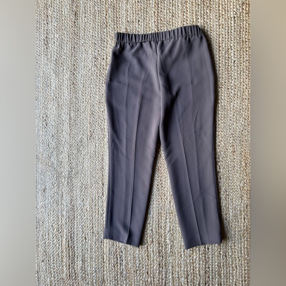 Aritzia Wilfred Darontal Taupe Cropped Mid-Rise Pants Size 2 - Picture 4 of 5